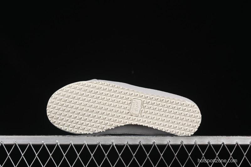 Onitsuka Tiger Mexico 66 Sabot Slip-On Shoes with Breathable Mesh Upper - 1183A707-020