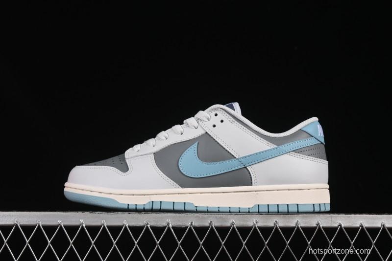 Nike SB Dunk Low Blue Grey Low-Top Casual Skate Shoes - HF5441-001