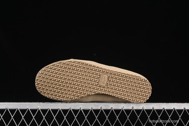 Onitsuka Tiger Mexico 66 Sabot Slip-On Sneakers with Breathable Mesh Upper - 1183C123-252