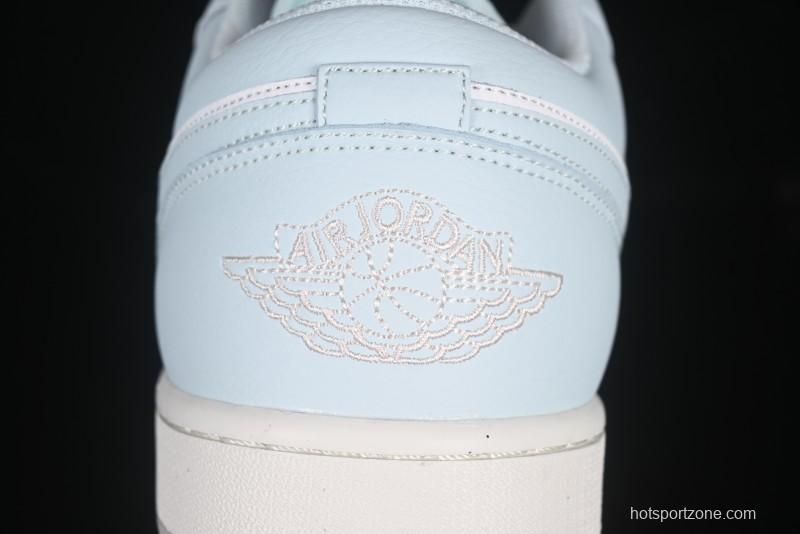Nike Air Jordan 1 Low AJ1 Mint Blue Low-Top Casual Lifestyle Sneakers - HJ5999-400
