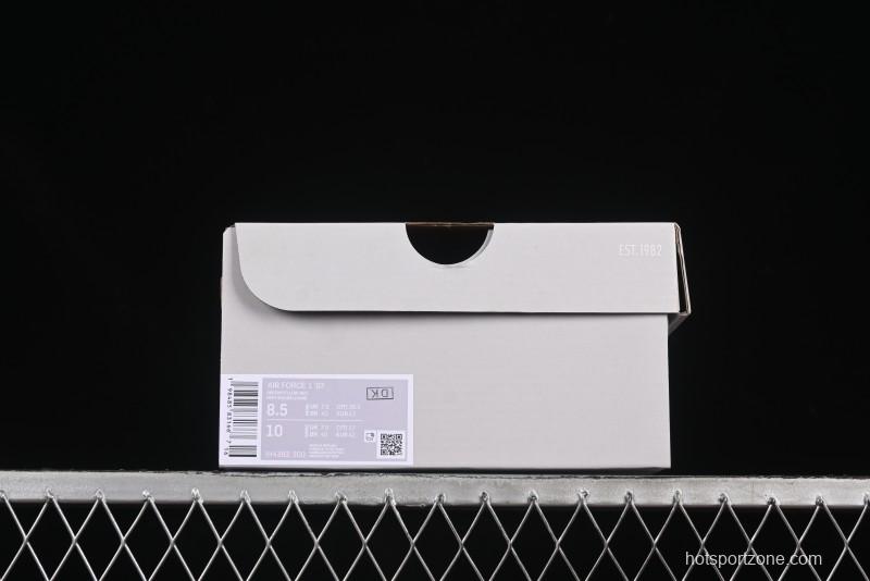 Nike Air Force 1'07 Low Lil Yachty Collaboration Casual Sneakers with Patent Leather and Multicolor Design - IH4383-300