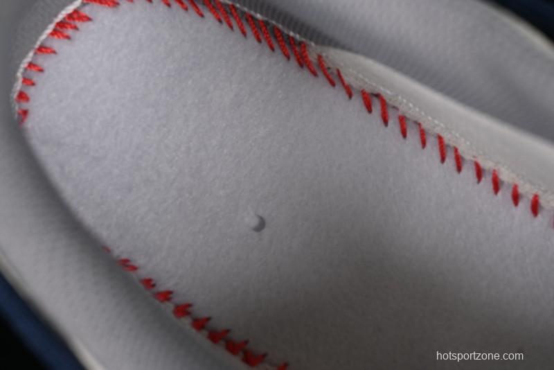 Nike Air Force 1 '07 Low Supreme Collaboration Two-Tone Blue Grey Lace-Up Casual Sneakers - DM6868-068