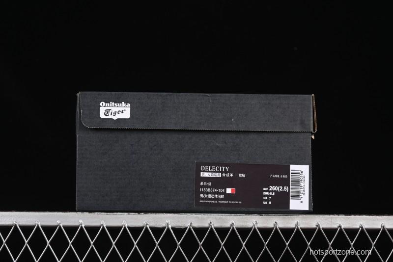 Onitsuka Tiger Delecity Thick Sole Low-Top Lifestyle Casual Shoes - 1183B874-104