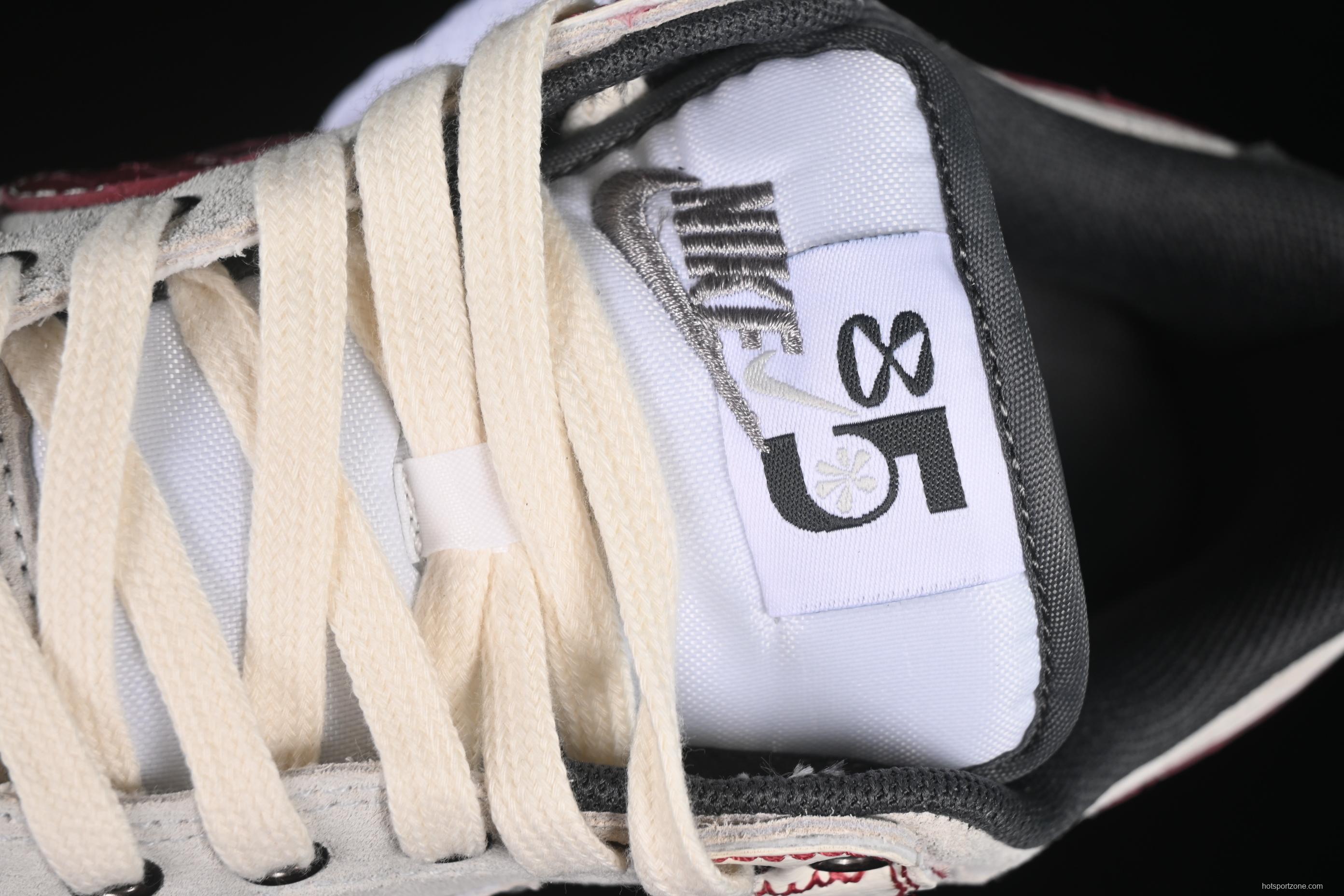 Nike Dunk Low Retro 'Double Swoosh' CNY Year of the Snake Panda Mischief Casual Sneakers - HV1800-101