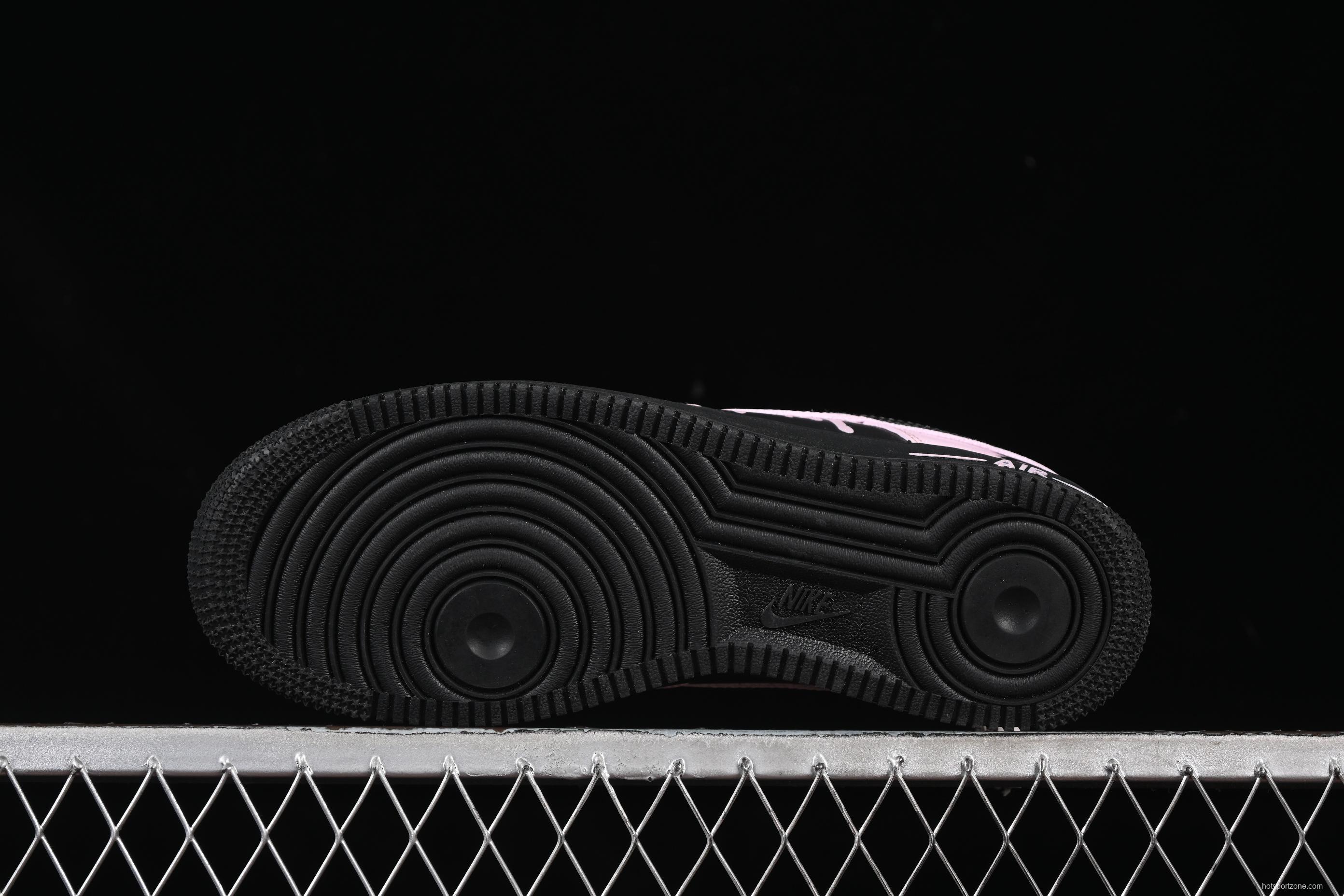 Nike Air Force 1'07 Low Casual Sneakers with Sweet Kitty Anime Theme - ZH0316-080