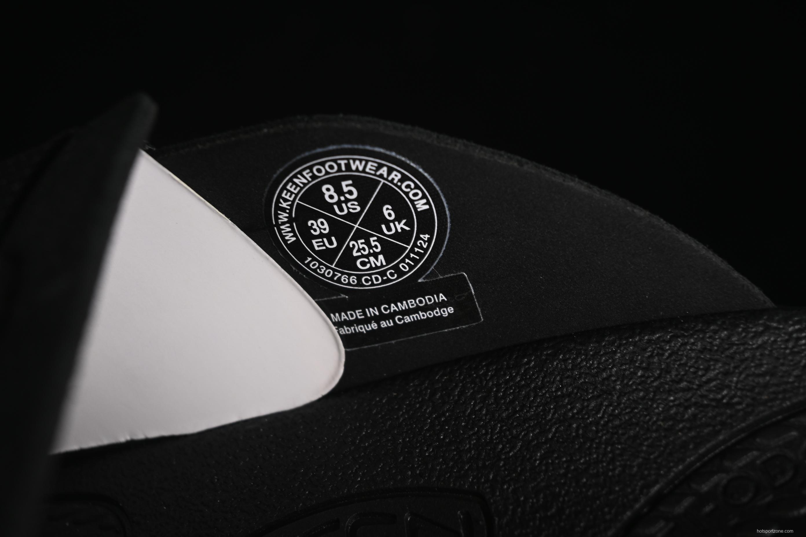 Keen Hyperport Clog Leather Summer Mule Slip-On with Arch Support and Adjustable Lacing System - 1030766