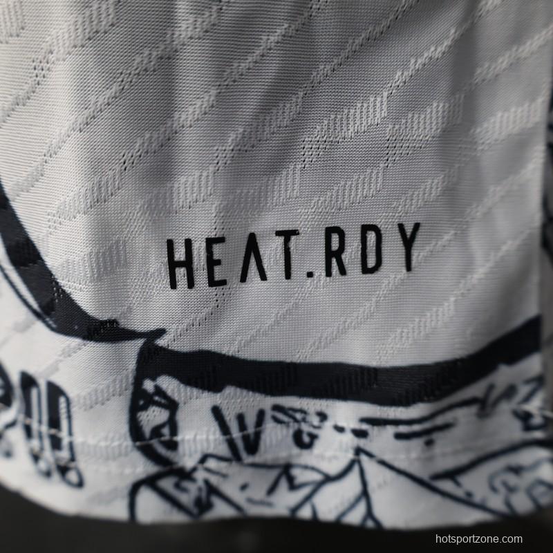 Player Version 2025 Japan Blue/White with One Piece Manga Jersey