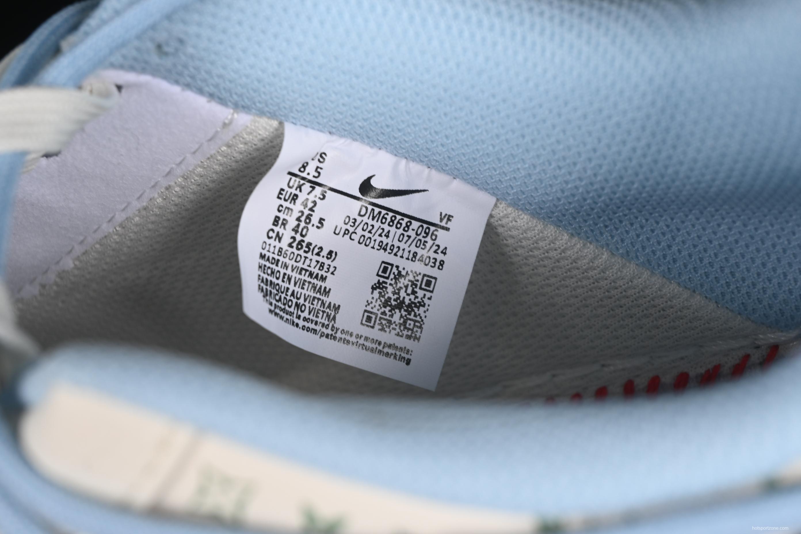 Nike Air Force 1'07 Low LV Collaboration Print Drawstring Casual Sneakers - DM6868-096