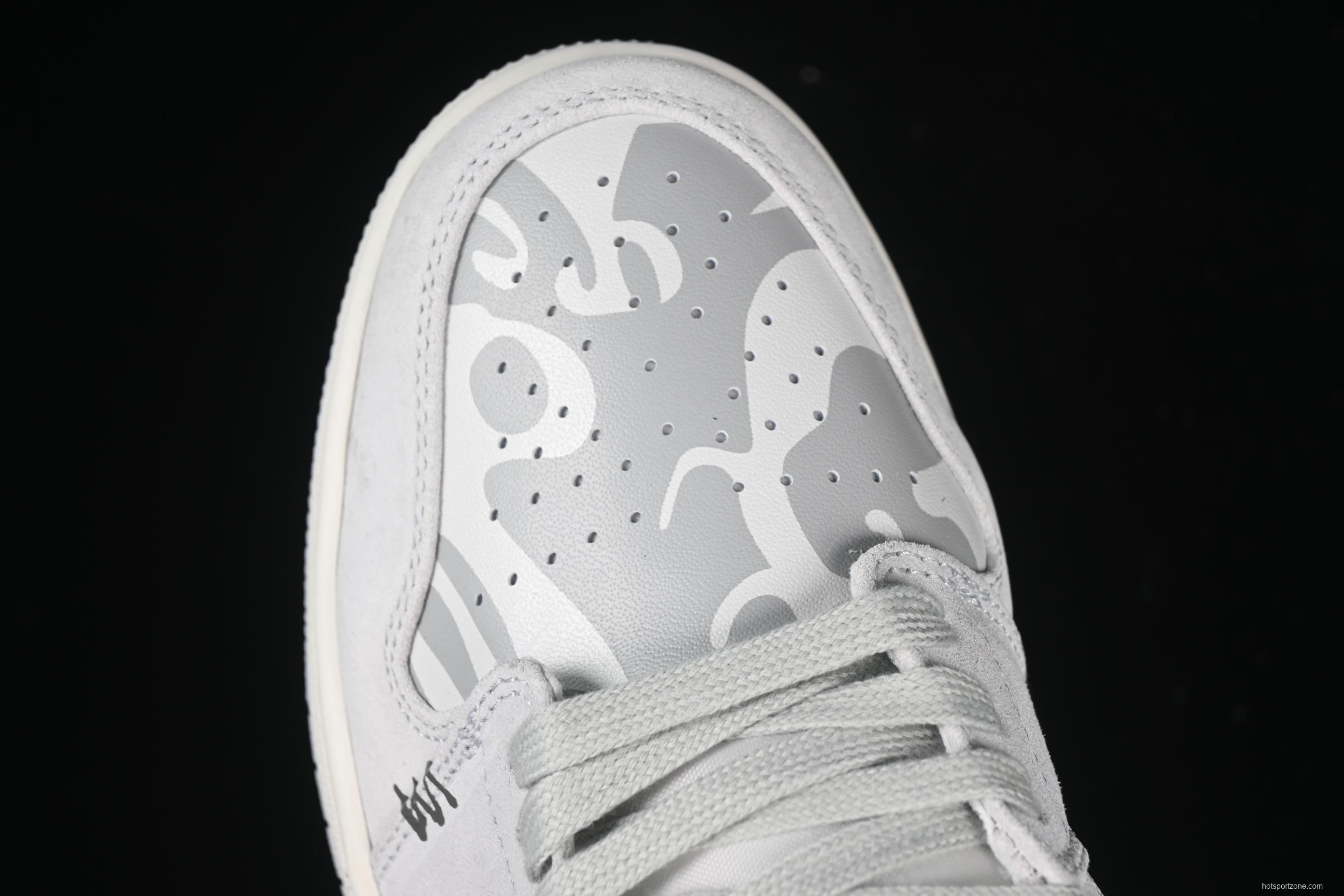 Nike Air Jordan 1 Low AJ1 Panda Mischief CNY Playful Dragon Low-Top Casual Sneakers - HF1567-200
