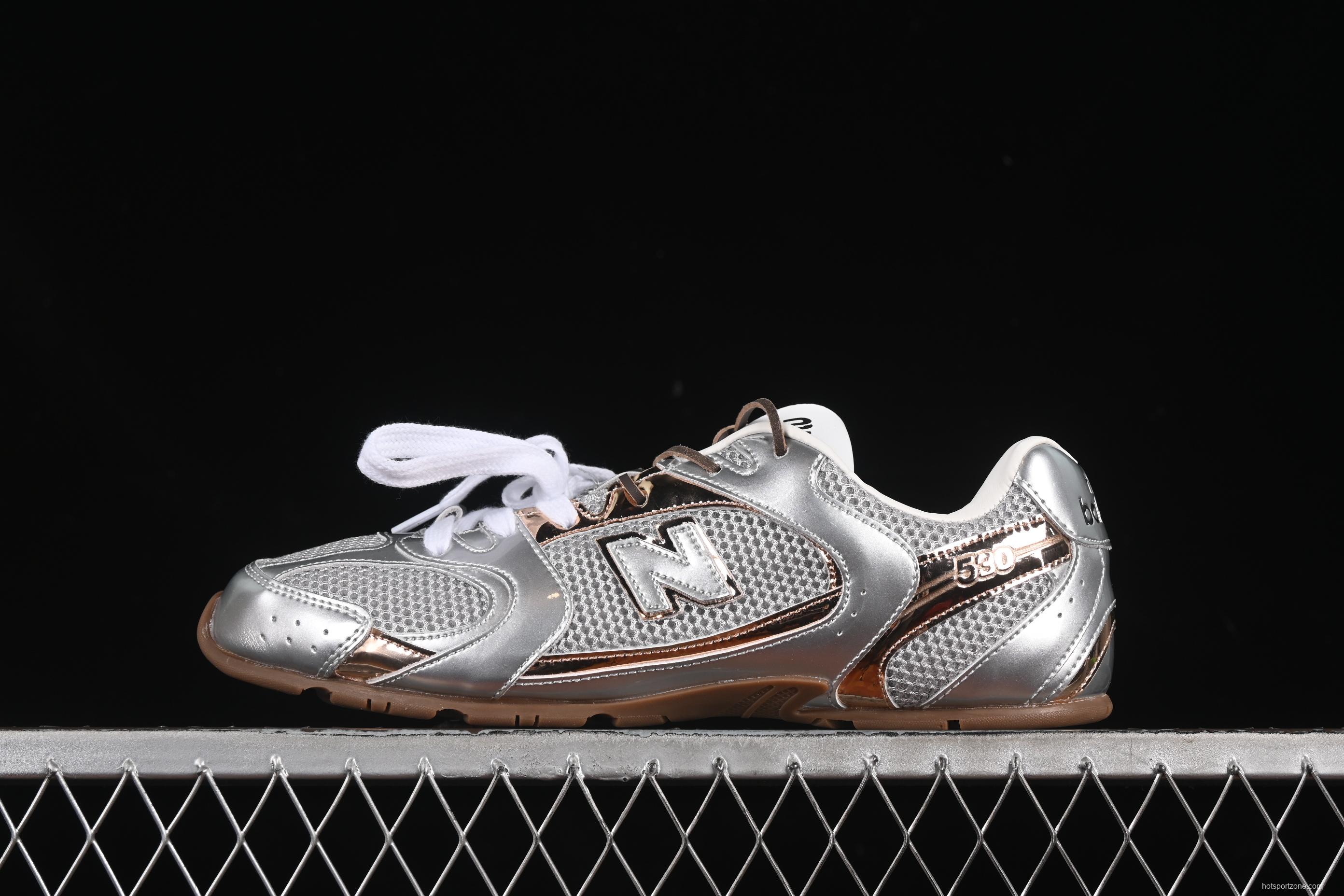 MiuMiu x New Balance 530 Low-Top Classic Retro Casual Running Shoes - AJD4