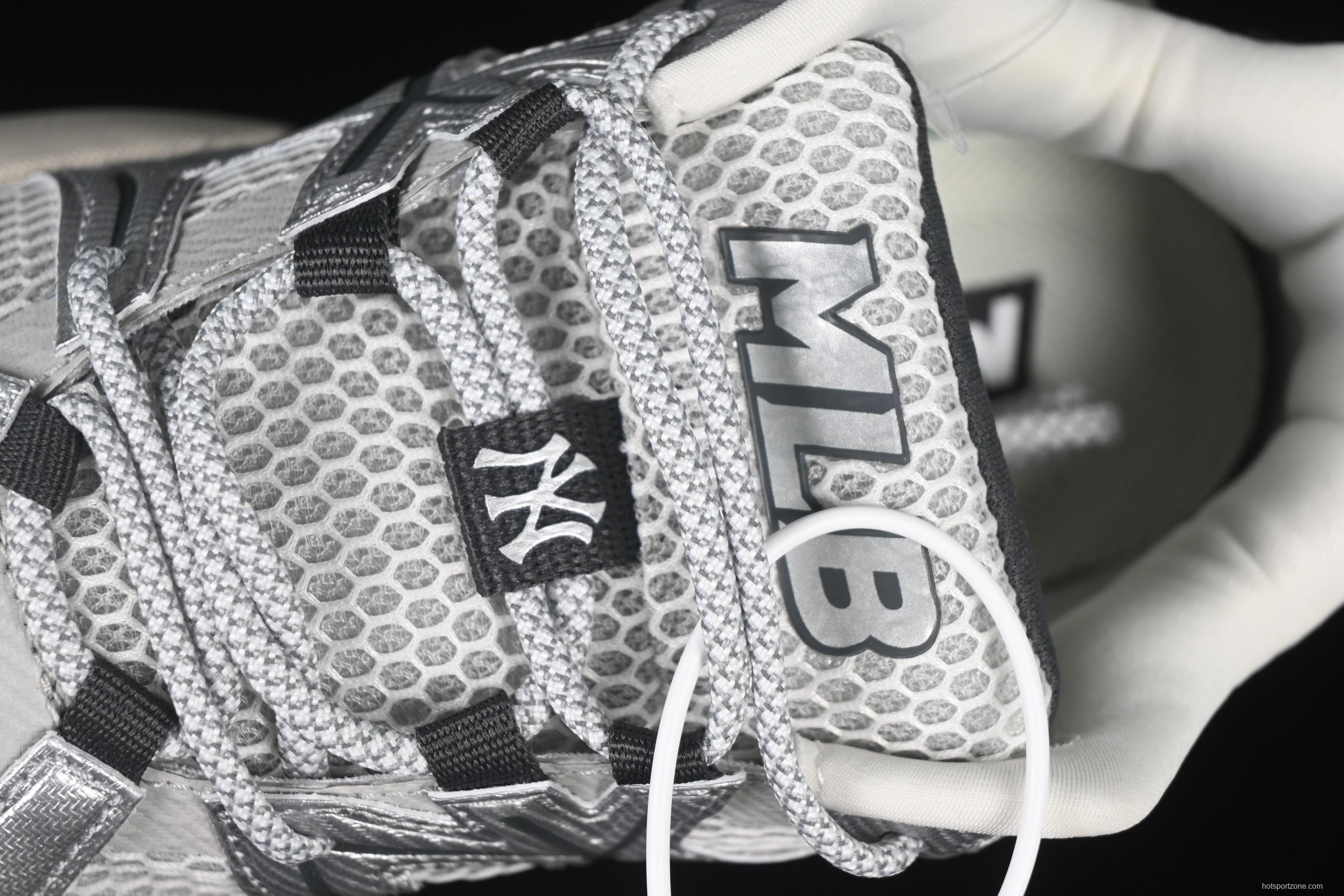 New York Yankees MLB Dome Runner Thick-Sole Hollow-Out Height-Increasing Casual Running Shoes - 3ARND015N50SIS