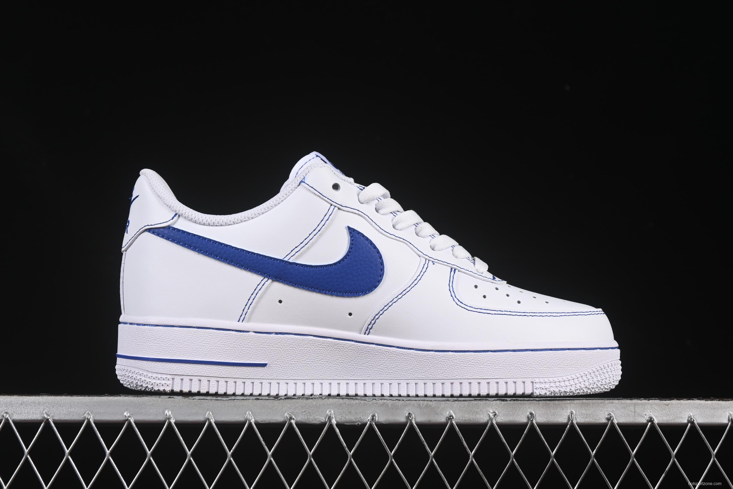 Nike Air Force 1'07 Low Casual Sneakers in Blue Ocean - ZH0316-083