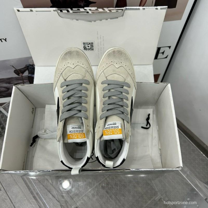 2024 Unisex GGDB White Black Leather Suede High Top Sneakers MJ00300