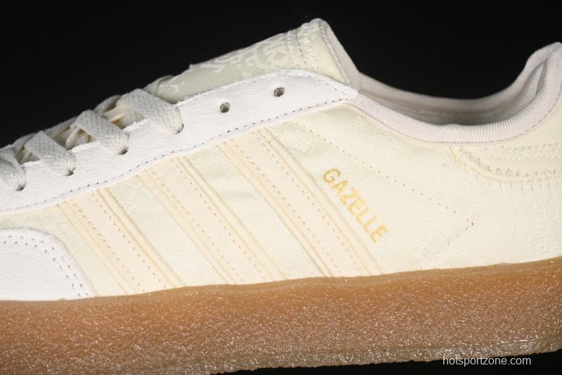 Adidas Originals Gazelle S By JR5410 Chunky Sole Casual Slip-Resistant Wear-Resistant Low-Top Skate Shoes