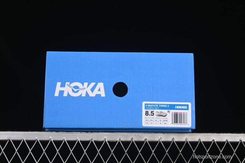 Hoka Mafate Speed 2 Ultra-Lightweight Thick Sole Trail Running Shoes - 1141572 OLY