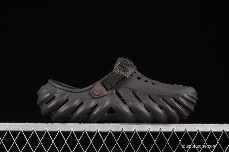 Crocs Bobs Flat Heel Closed Toe Slip-On Beach Clog Sandals - B.D4