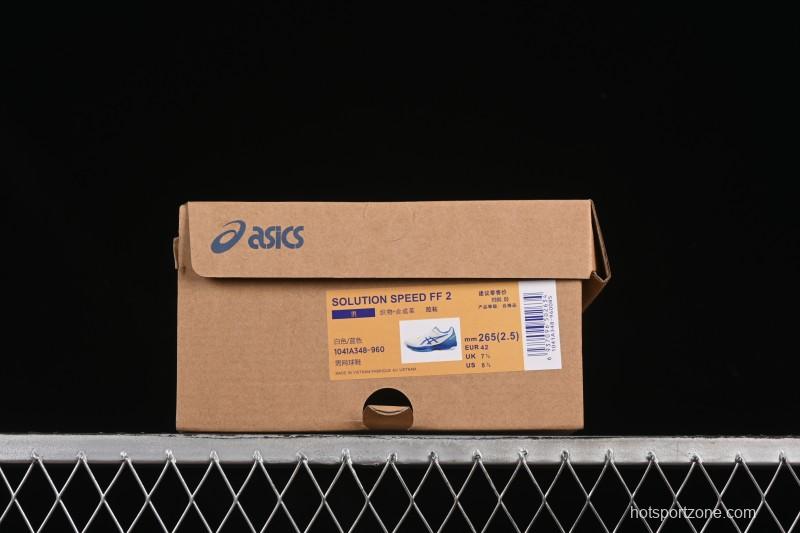 Asics Solution Speed FF 2 Retro Breathable Cushioned Casual Running Shoes - 1041A348-960