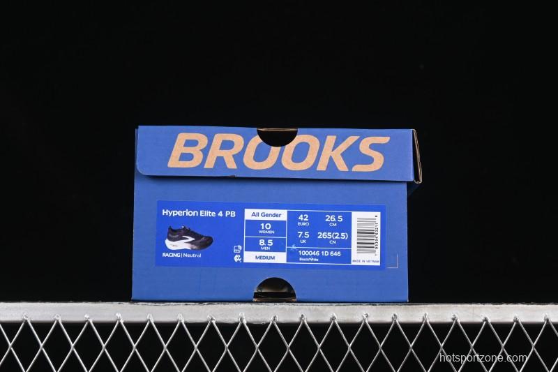 Brooks Hyperion Elite 4 Performance Breathable Cushioned Running Shoes - 1000461D646