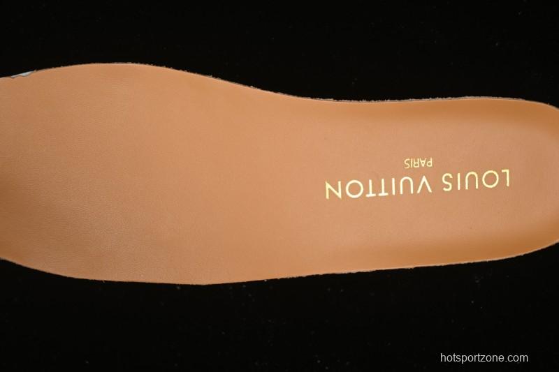 Louis Vuitton Sneakerina Round Toe Lace-Up Ballet Style Flat Training Shoes - N.F6