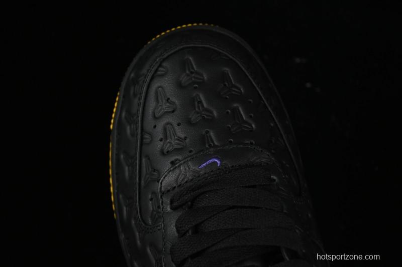 Nike Air Force 1 '07 Low Kobe Full-Grain Leather Casual Sneakers - HV5122-001