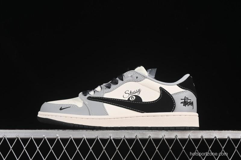 Nike Travis Scott x Fragment Design x Air Jordan 1 Low OG SP AJ1 Low-top Casual Sneakers - XS7089-601