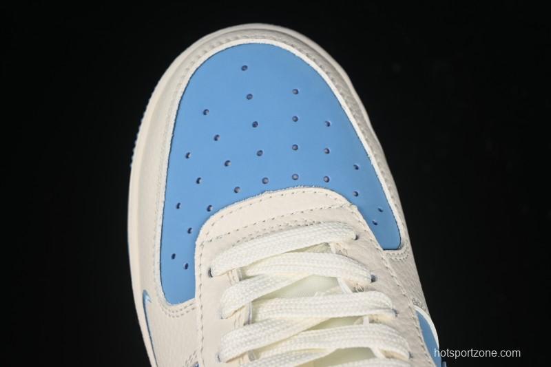 Nike Air Force 1 '07 Low Gucci Collaboration Ice Blue Low-Top Casual Sneakers - DF0188-067