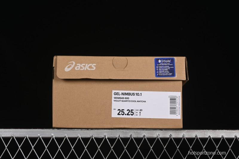 Asics Gel-Nimbus 10.1 Retro Breathable Cushioned Men's Running Shoes - 1203A543-500