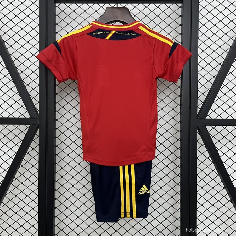 2012 Kids Spain Home Size 16-28 Jersey