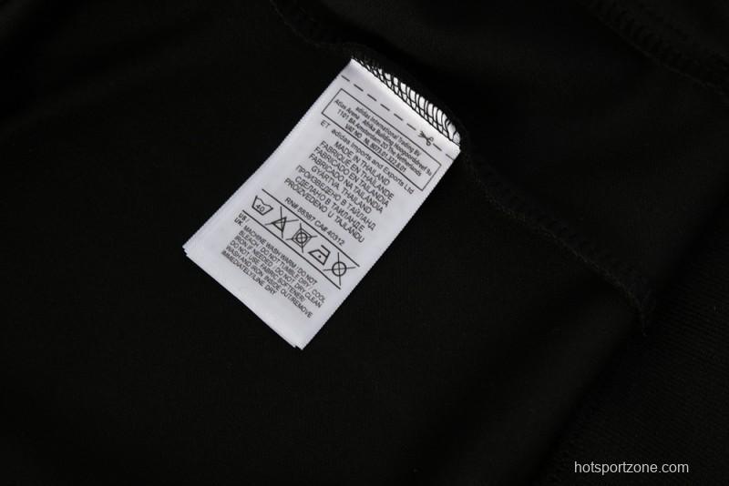 25/26 Manchester United Red/Black Full Zipper Jacket +Long Pants