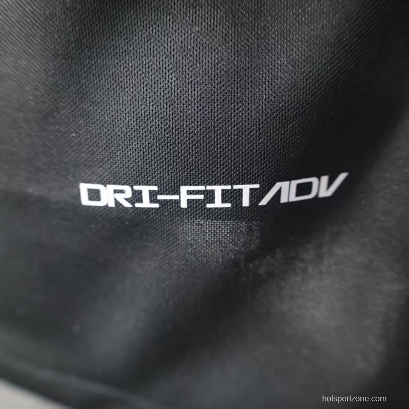 Player Version 25/26 Al-Ahli Black Champion Jersey With Silver Sponsor