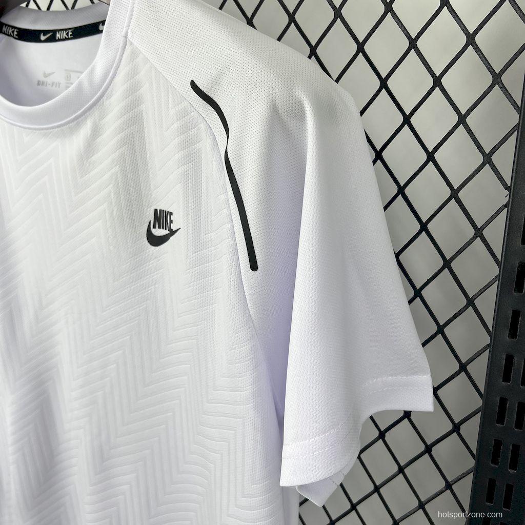 2025 NIKE White T-Shirt #1044