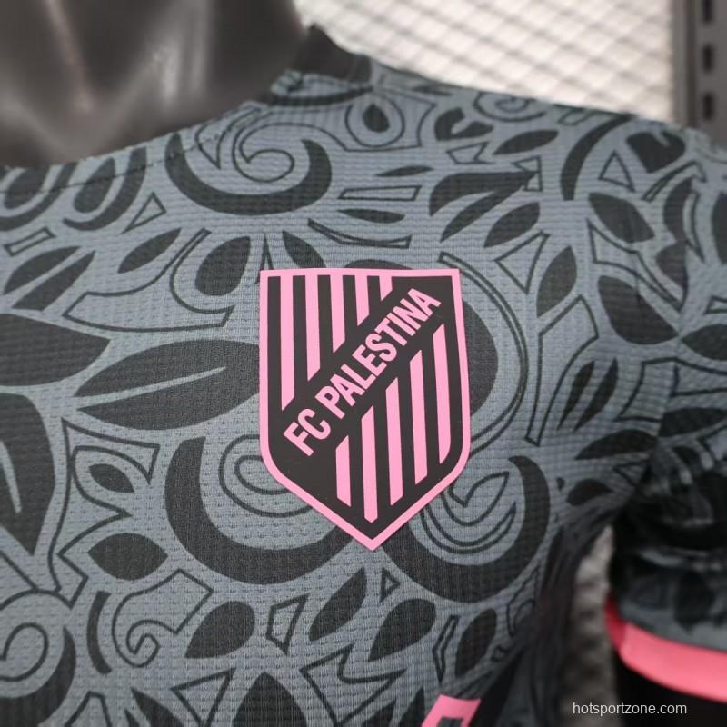 Player Version 25/26 Palestina Black Jersey