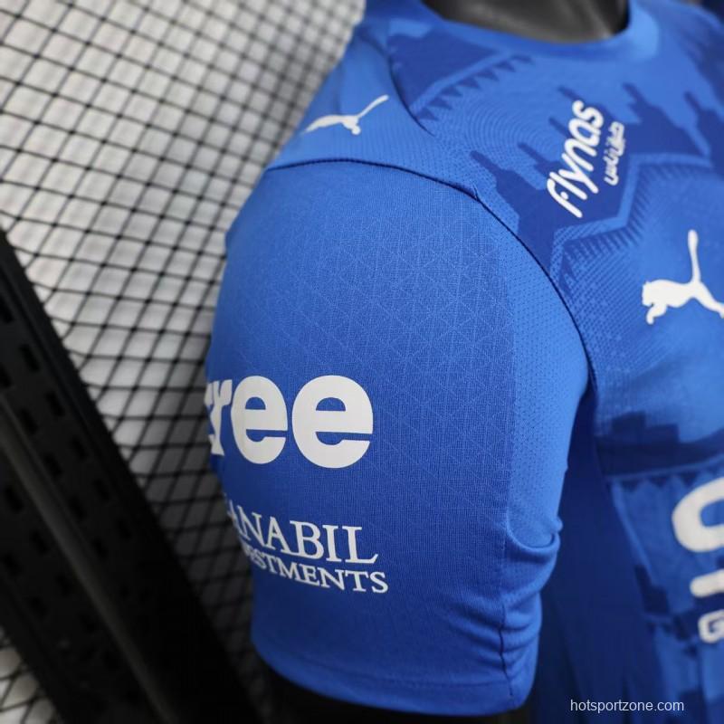 Player Version 25/26 Al-Hilal Home Jersey
