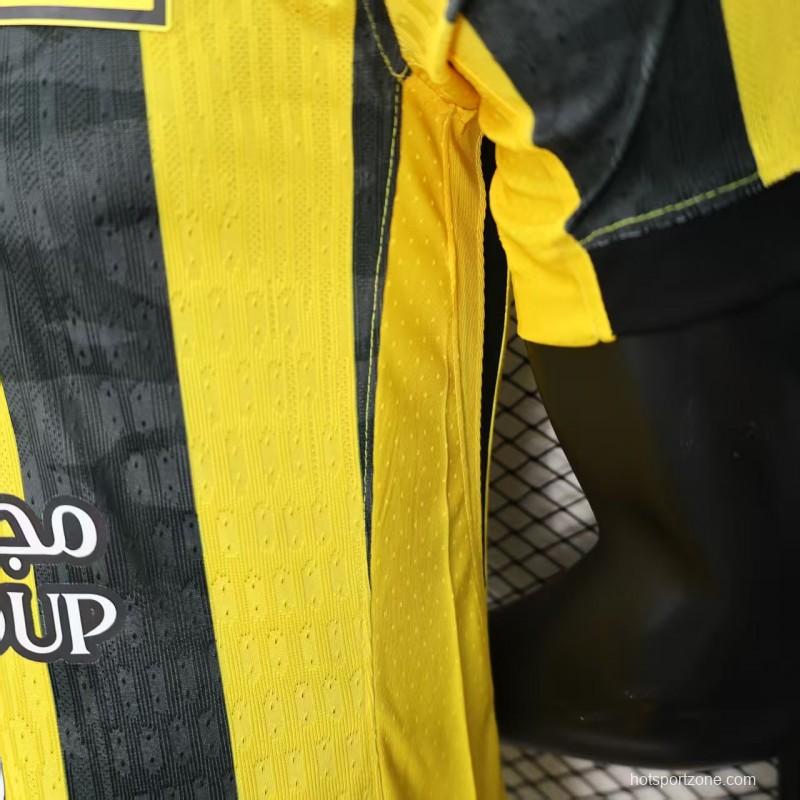 Player Version 25/26 Al-Ittihad Home Jersey