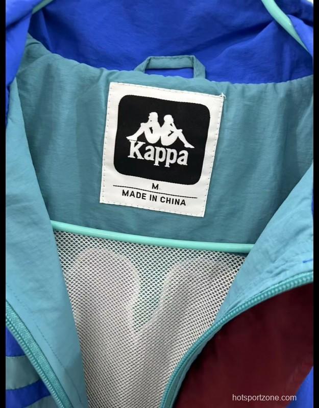 25/26 Barcelona 1967 Style Blue Windbreaker