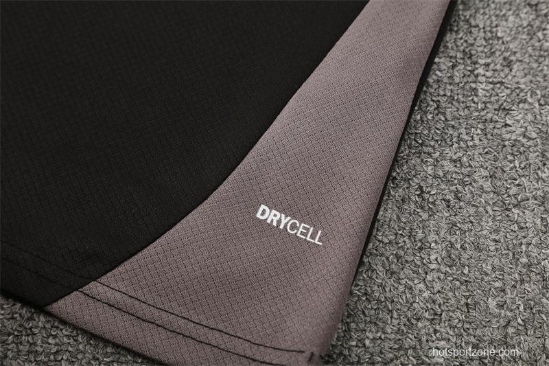 25/26 Manchester City Black with XS Short Sleeve+Soccer Shorts