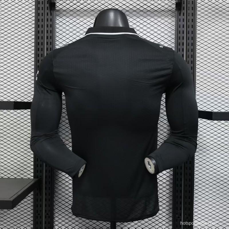 Player Version 25/26 Manchester United Away Black Jersey
