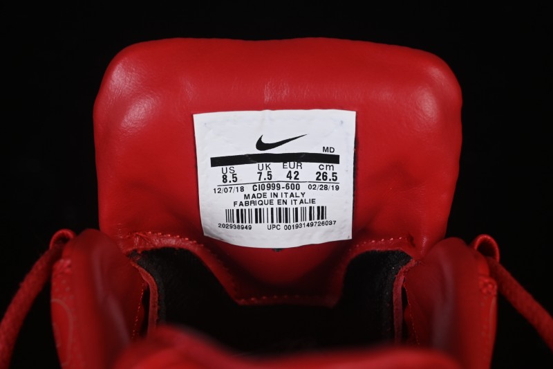 Nike Supreme x Air Max 95 Lux Retro Cushioned Running Shoes - CI0999-600