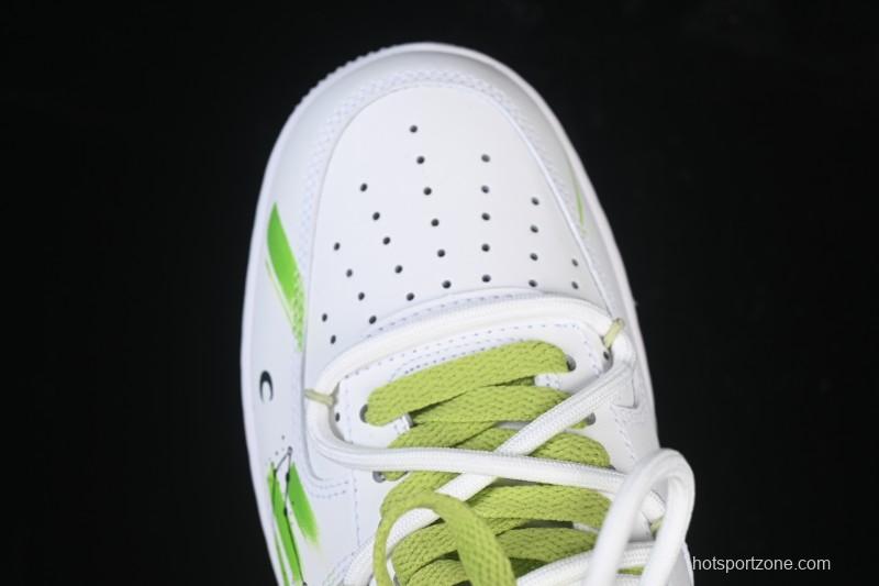 Nike Air Force 1 '07 Low Capricorn Hand-Painted Doodle Zodiac Series Casual Sneakers - 1222119