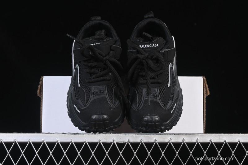 Balenciaga Non-Slip Wear-Resistant Casual Kids Shoes Black