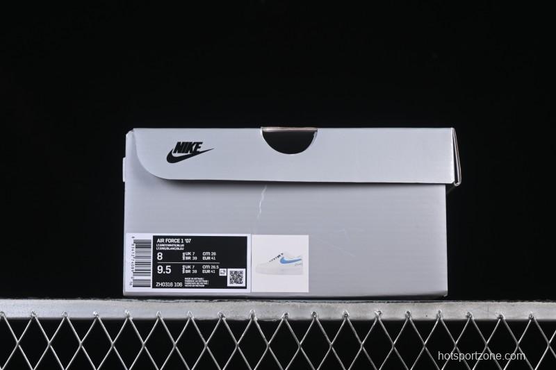 Nike Air Force 1'07 Low Graffiti Retro Low-Top Casual Sneakers - ZH0316-106