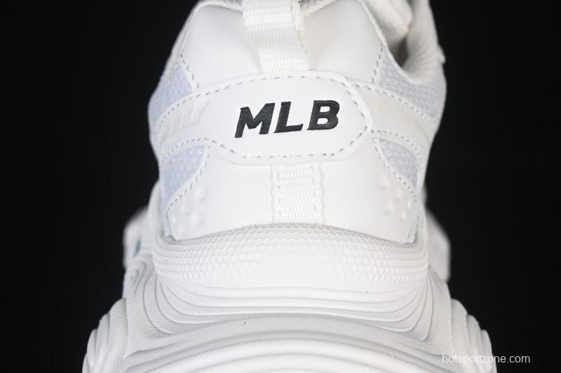 New York Yankees Chunky A Height-Increasing Thick Sole Casual Running Shoes - 3ASHW055N07WHS