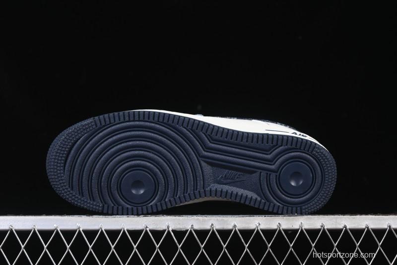 Nike Air Force 1 '07 Low LV Collaboration Denim Patchwork Casual Sneakers - SC0601-556