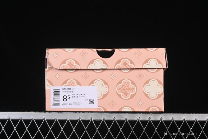 Nike Air Force 1 '07 Low LV Collaboration White Blue Casual Sneakers - YF9511-811