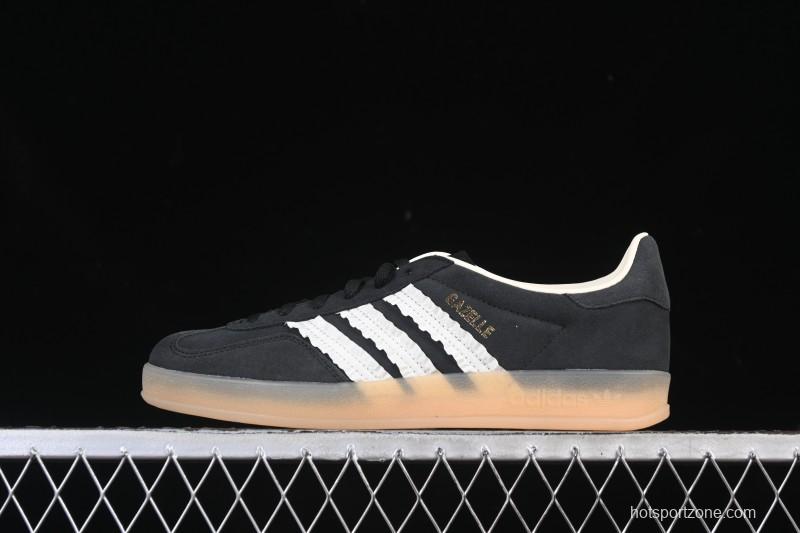 Adidas Originals Gazelle Indoor Retro Casual Slip-Resistant Wear-Resistant Low-Top Skate Shoes - JS1412