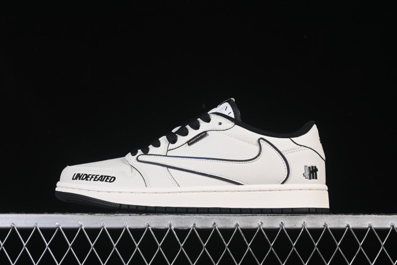 Nike Travis Scott x Fragment Design x Air Jordan 1 Low OG SP AJ1 Low Top Casual Sneakers - DF1845-531