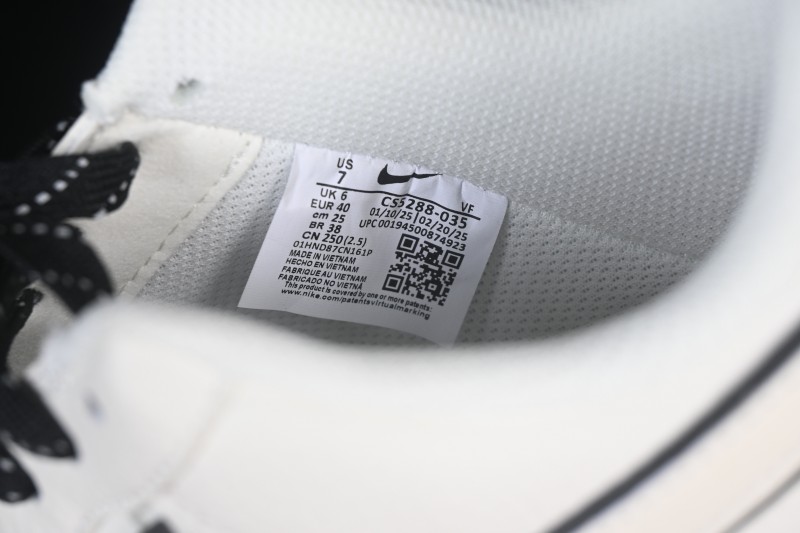Nike Air Force 1 '07 Low LV Collaboration Off-White Small Swoosh Casual Sneakers - CS5288-035