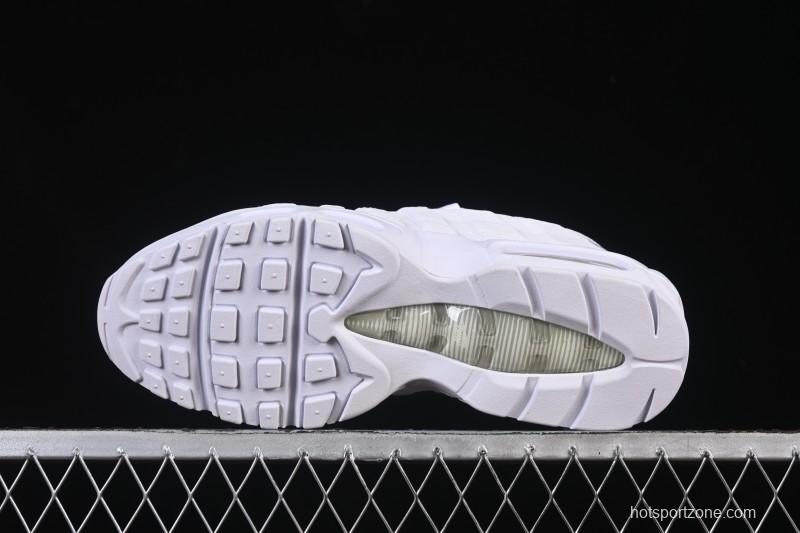 Nike Air Max 95 Retro Cushioned Running Shoes with Air Sole - CT1268-100