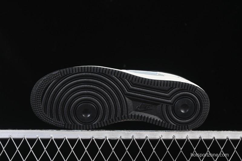 Nike Air Force 1'07 Low Gucci Collaboration White Gray Black Casual Sneakers - YF9511-808
