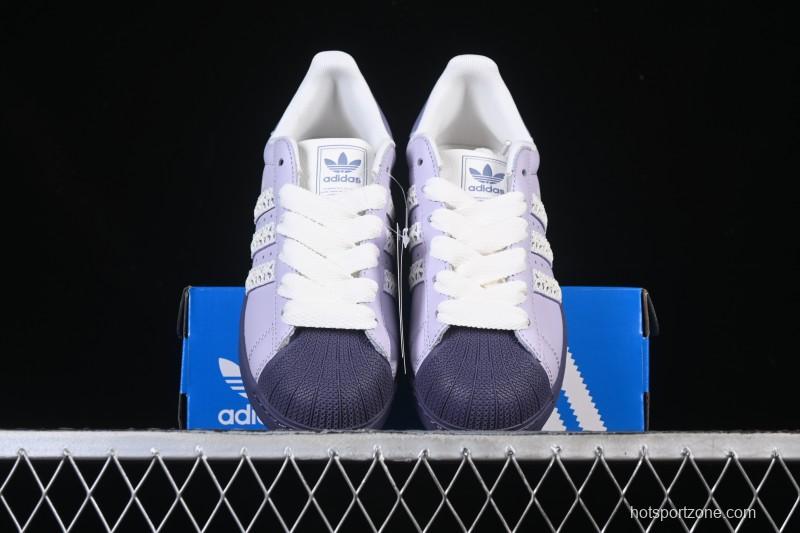 Adidas Originals Superstar II Casual Sneakers with Shell Toe Design - KJ4210